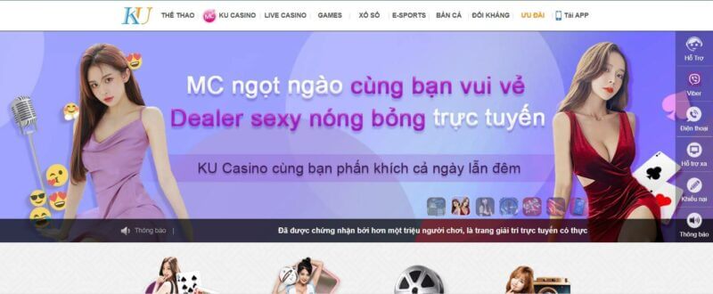 Nhà cái Casino Kubet xứng đáng là nhà cái hàng đầu tại Việt Nam