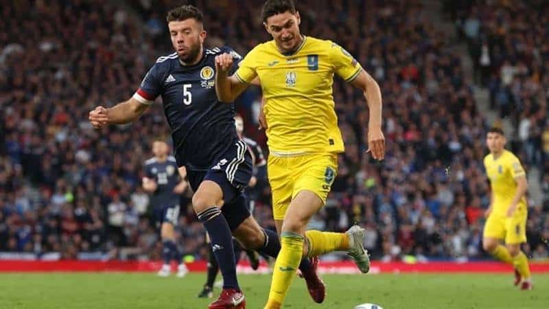Soi kèo tài xỉu giữa đội Ukraina và Scotland